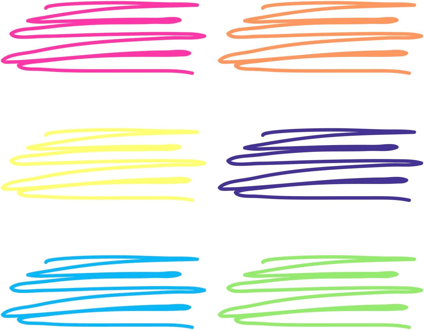 Tulip Permanent Nontoxic Fabric Markers Neon 6 Pack - Large Bullet Tip, Child Safe, Minimal Bleed & Fast Drying - Premium Quality for T-shirts, Clothes, Shoes, Bags & Other Fabric Materials - Image 5